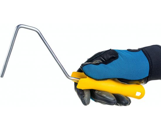 Бугель для мини-валиков 100-150 мм, 30 см, пластиковая ручка Акор 4680031530606 – изображение 5