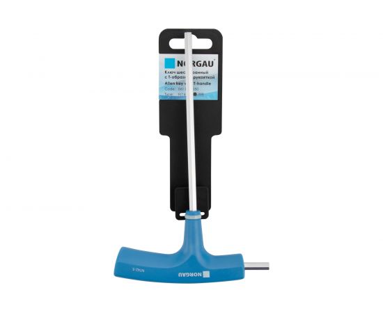 Шестигранный ключ NORGAU Т-образный. 5 мм 061009050 – изображение 5