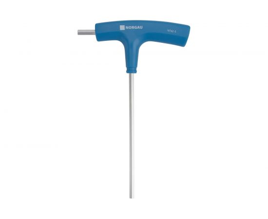 Шестигранный ключ NORGAU Т-образный. 5 мм 061009050 – изображение 6