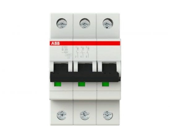 Автоматический выключатель ABB S203 3P 40А 6kA 2CDS253001R0405 