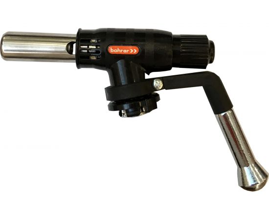 Газовая насадка-горелка Bohrer Комфорт рукоятка, вентиль, с пьезоподжигом 89101040 