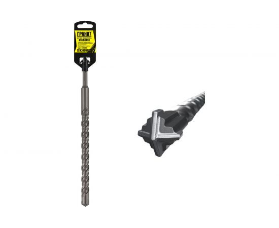 Бур Quadro-X (20.0х300/250 мм; SDS-plus) ГРАНИТ 420300 