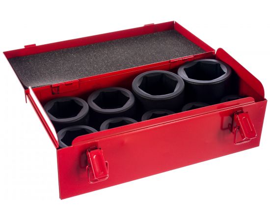 Набор ударных головок SIS-8803 (1""; 24-50 мм; 9 шт.) SUMAKE 636970 