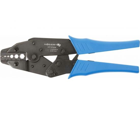 Пресс-клещи для коаксиальных кабелей HOEGERT TECHNIK 1,72~8,1 мм2 HT1P204 