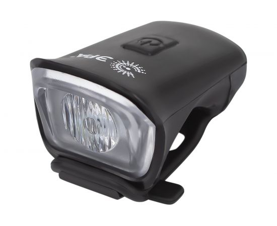 Светодиодный велосипедный фонарь ЭРА VA-701 6 Вт, SMD, аккумуляторный, передний, micro USB, черный, Б0052321 