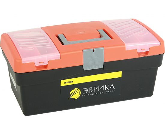 Универсальный ящик с лотком и 2 органайзерами на крышке ЭВРИКА 420х220х180мм ER-10339 