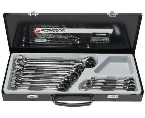 Набор комбинированных трещоточных ключей Forsage 13 предметов F-51310 
