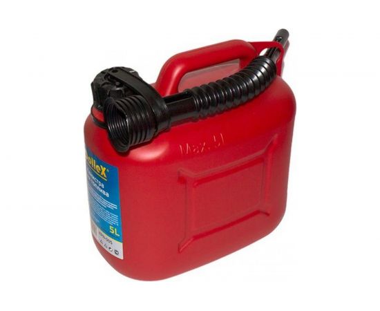 Канистра пластмассовая для топлива с носиком 5 л DolleX KPN-005 