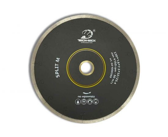 Диск алмазный сплошной по мрамору SPLIT M (230х32 мм) TECH-NICK 041000369 