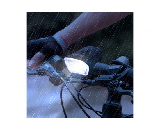 Светодиодный велосипедный фонарь ЭРА VA-701 6 Вт, SMD, аккумуляторный, передний, micro USB, черный, Б0052321 – изображение 11