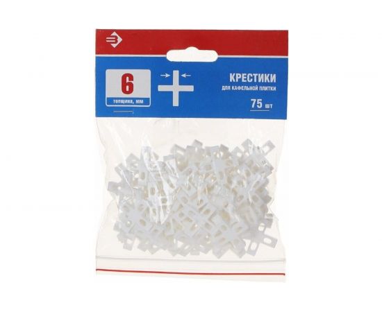 Крестики для кафеля Зубр 6 мм 75 шт. 33811-6 – изображение 2