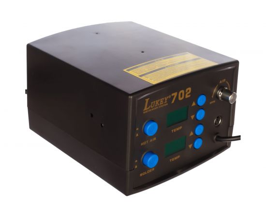 Цифровая паяльная станция, фен+паяльник LUKEY 702 5434 – изображение 2