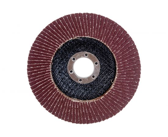 Круг лепестковый торцевой по металлу (125х22 мм; Р100) Русский Мастер РМ-96329 – изображение 2