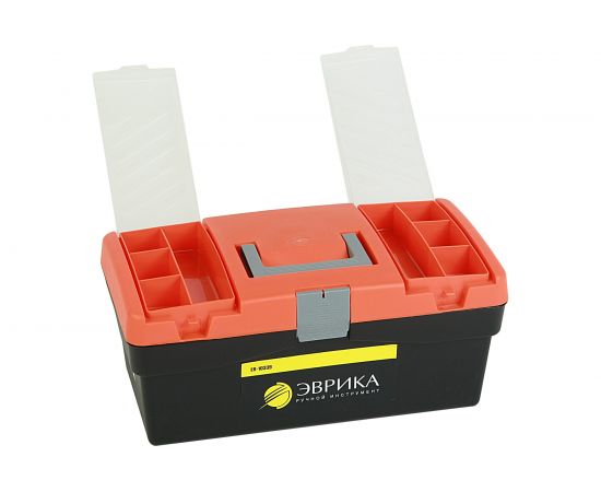 Универсальный ящик с лотком и 2 органайзерами на крышке ЭВРИКА 420х220х180мм ER-10339 – изображение 2