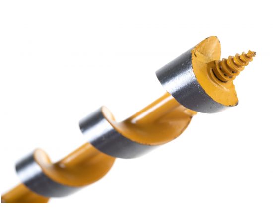 Сверло PROFI спираль Левиса (16х450 мм; сталь 45Mn) по дереву STAYER 29475-450-16 – изображение 2