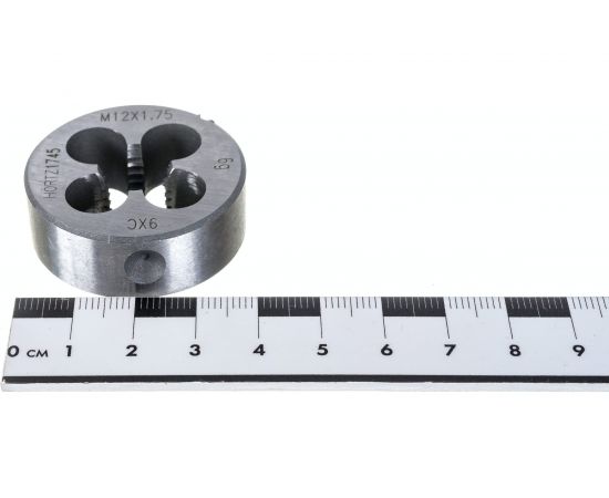 Плашка М 12 х1.75 9ХС HORTZ 204024 – изображение 2