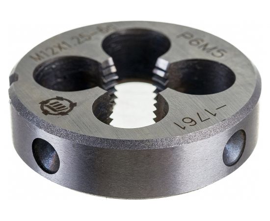 Плашка М 12 х1.25 Р6М5 6g ТМ Туламаш 137171 – изображение 2