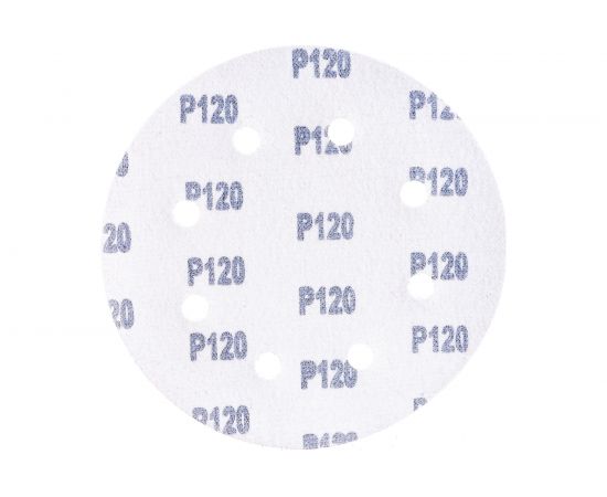 Круг шлифовальный (5 шт; 180 мм; P120; 8 отверстий) АЯ-ТЕХ 4673729815062 – изображение 2