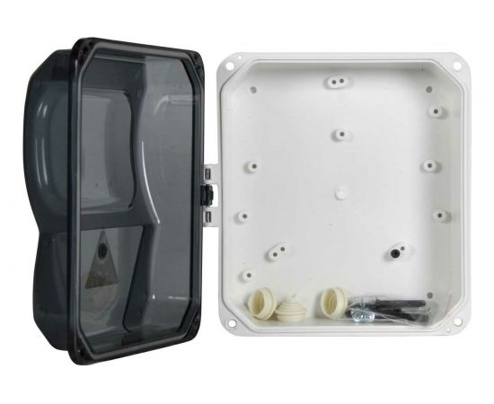 Навесной пластиковый щит учета KRZMI ЩУ-1Н пл IP55 4651117990126 – изображение 2