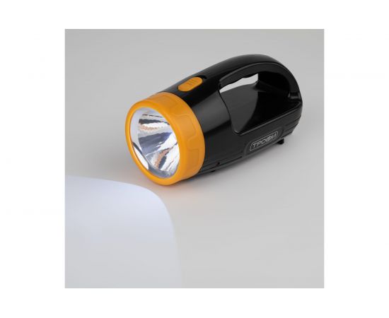 Светодиодный аккумуляторный фонарь прожектор ТРОФИ PA-101 1 режим Б0053340 – изображение 3