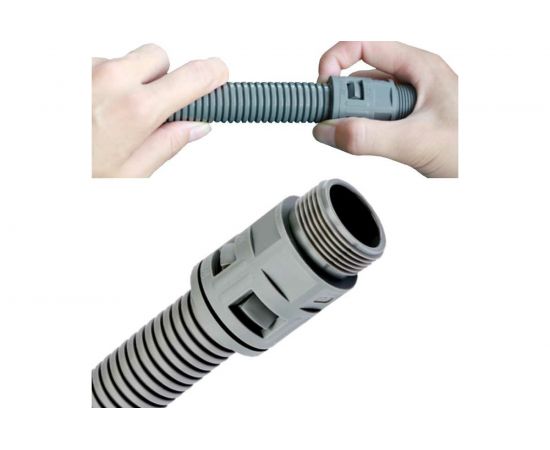 Муфта для гофрированных труб Weyer WQG1-M20B/AD21.2 коннектор прямой нар. M20x1.5 WE0104000 – изображение 3