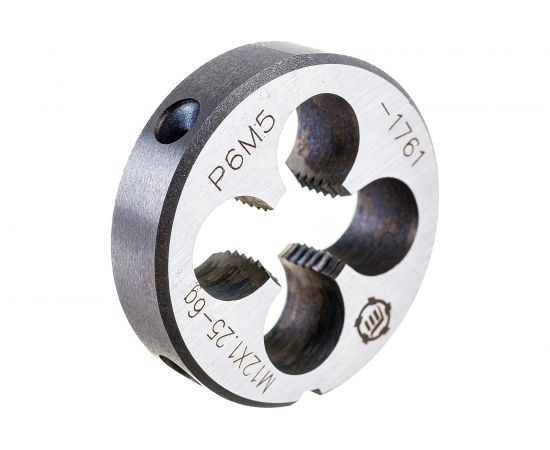 Плашка М 12 х1.25 Р6М5 6g ТМ Туламаш 137171 – изображение 3