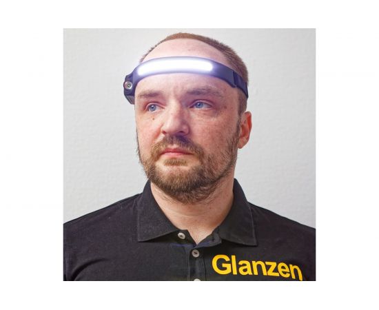 Светодиодный налобный аккумуляторный USB фонарь GLANZEN UFL-0650-8005 КА-00008355 – изображение 4