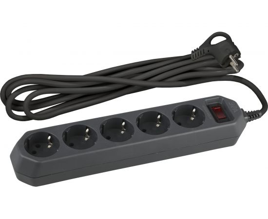 Сетевой фильтр ЭРА USF-5es-1.5m-B черный Б0019032 – изображение 4