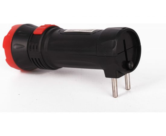 Аккумуляторный фонарь Ultraflash LED3849 (220В, черный, 1 LED, 2 режима,SLA, пластик, коробка) 14931 – изображение 5