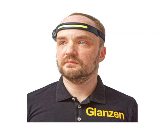 Светодиодный налобный аккумуляторный USB фонарь GLANZEN UFL-0650-8005 КА-00008355 – изображение 5