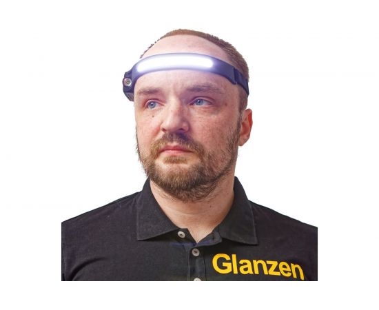 Светодиодный налобный аккумуляторный USB фонарь GLANZEN UFL-0650-8005 КА-00008355 – изображение 6