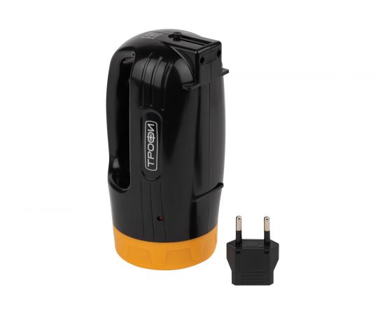 Светодиодный аккумуляторный фонарь прожектор ТРОФИ PA-101 1 режим Б0053340 – изображение 6