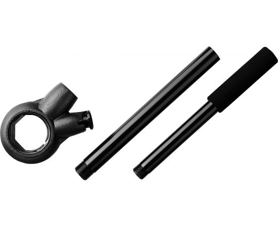 Трещотка с удлинителем для клуппов MIRAX 1/4"" - 1 1/4"", длина 620мм 28245 – изображение 6