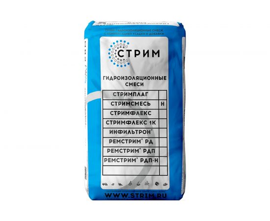 Обмазочная гидроизоляция СТРИМ Стримсмесь Н 25 кг СТС0000000Н 