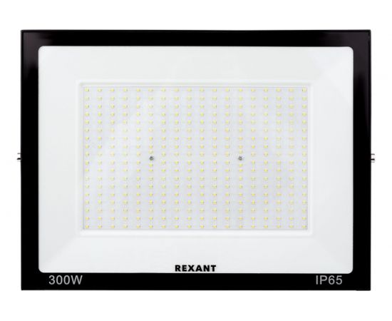Светодиодный прожектор REXANT LED 300 Вт 24000 Лм 6500 K черный корпус 605-030 