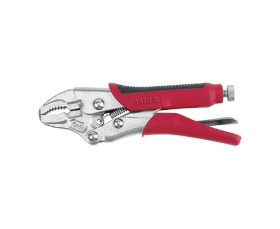 Ручной зажим нескользящая ручка 240мм YATO YT-2153 