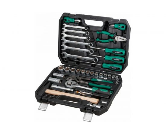 Набор инструментов ВОЛАТ 1/4 , 1/2 6 граней 56 предметов 18560-56 