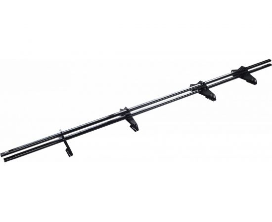 Трубчатый снегозадержатель Технониколь (25x45 мм; оцинкованный; RAL 9005 черный; 3 м) TN578860 