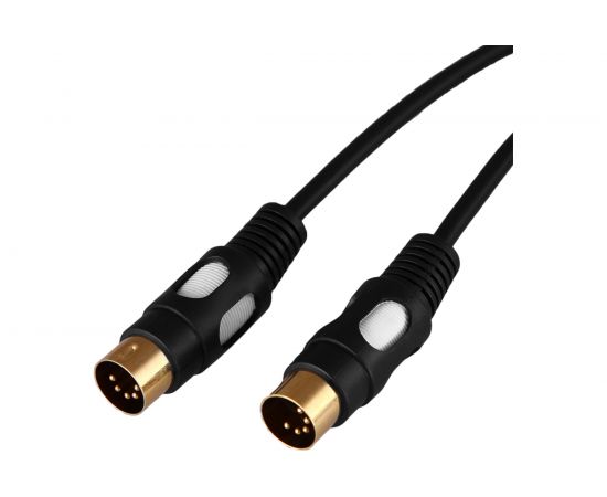 Кабель REXANT DIN 5 Pin - DIN 5 Pin 1,5 м Gold 17-2522 