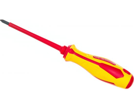 Комбинированная диэлектрическая отвертка KING TONY Slotted/Phillips №1, 100 мм 147E0104 