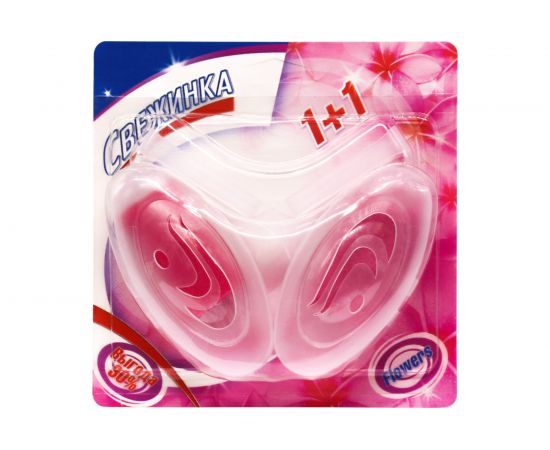 Освежитель Свежинка 2 шт.- Блистер WC цветы 2x30 гр 2439 