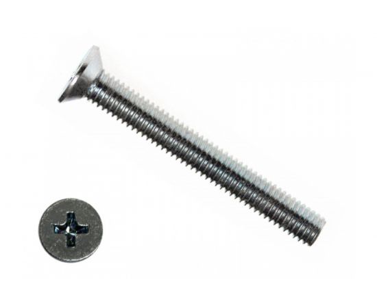 Потайной винт КРЕП-КОМП цинк DIN 965 8х80 мм, 80 шт. вп880ф 