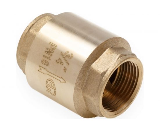 Обратный клапан с латунным сердечником AQUALINK 3/4 2340 