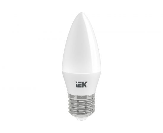 Лампа IEK LED, C35, свеча, 9вт, 230В, 3000К, E27 LLE-C35-9-230-30-E27 