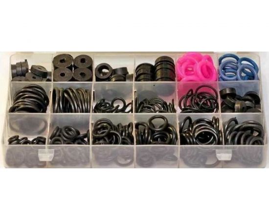 Набор Сантехкреп Сантехник №3 в органайзере 405 прокладок и колец, 18 видов 2.7.3. – изображение 2