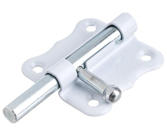 Накладная задвижка РемоКолор (фигурная; с полимерным покрытием; 50 мм) 70-0-195 – изображение 2