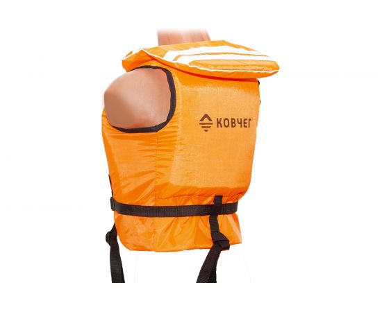 Спасательный жилет КОВЧЕГ Юниор, р. L-XL/50-52, до 85 кг, оранжевый 725301064 – изображение 2