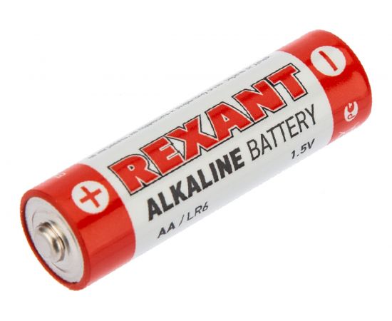 Алкалиновая батарейка REXANT AA, LR6 4 шт 30-1027 – изображение 3