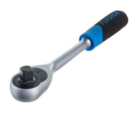 Реверсивная трещотка Forsage с резиновой ручкой, 1/2"", L-260мм, 45зуб 15769 F-80243 – изображение 3