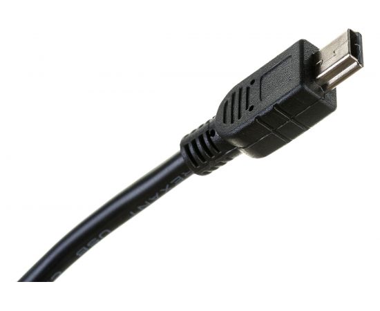Кабель USB - mini USB REXANT 0.2 метра, черный 18-1131-2 – изображение 3